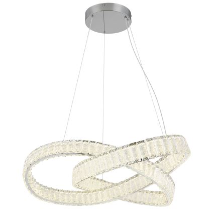 Globo - Lustre LED dimmable sur câble LED/110W/230V 2700-6000K Ø 78 cm + télécommande