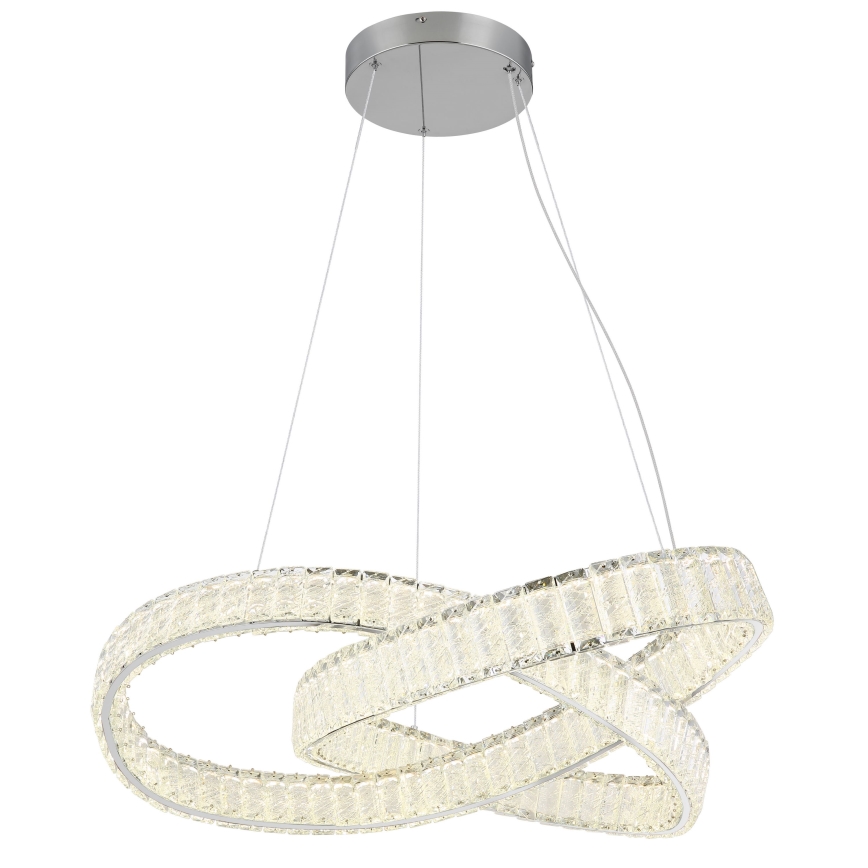 Globo - Lustre LED dimmable sur câble LED/110W/230V 2700-6000K Ø 78 cm + télécommande