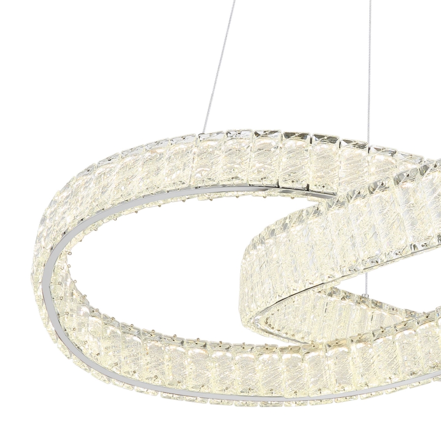 Globo - Lustre LED dimmable sur câble LED/110W/230V 2700-6000K Ø 78 cm + télécommande