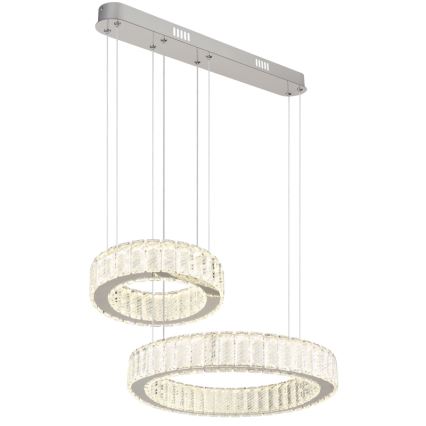 Globo - LED dimbare hanglamp aan kabel LED/80W/230V 2700-6000K + afstandsbediening