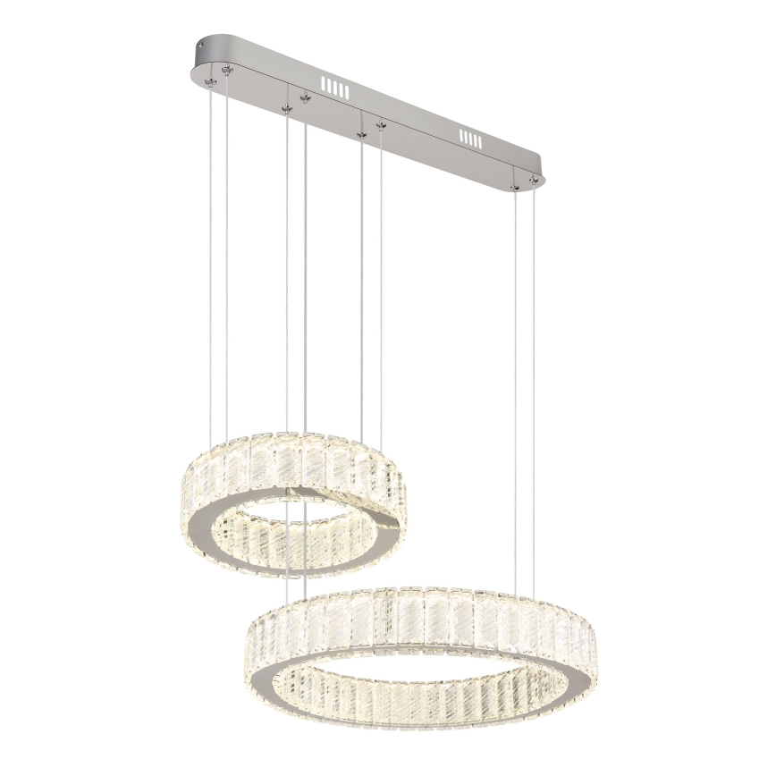 Globo - LED dimbare hanglamp aan kabel LED/80W/230V 2700-6000K + afstandsbediening