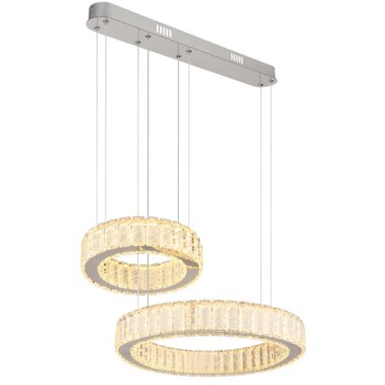 Globo - LED dimbare hanglamp aan kabel LED/80W/230V 2700-6000K + afstandsbediening