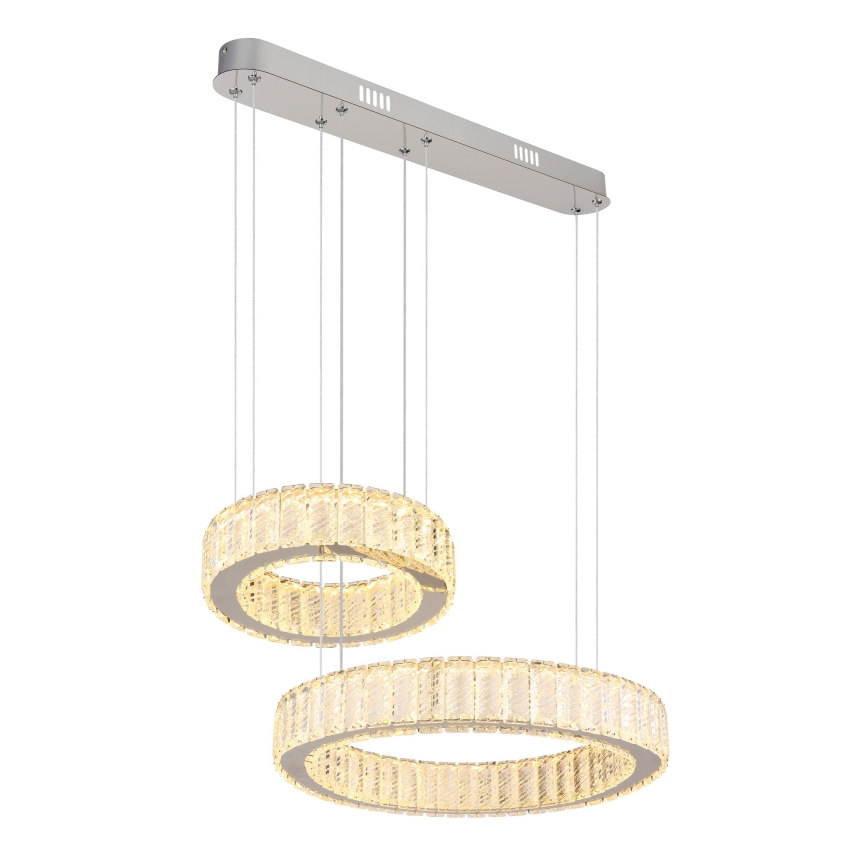 Globo - LED dimbare hanglamp aan kabel LED/80W/230V 2700-6000K + afstandsbediening