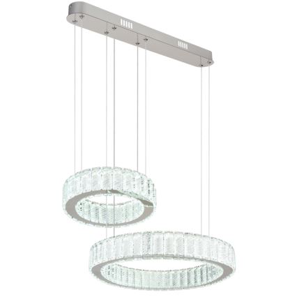 Globo - LED dimbare hanglamp aan kabel LED/80W/230V 2700-6000K + afstandsbediening