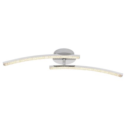 Globo - Badkamer LED Hanglamp voor Oppervlak Montage 2xLED/6W/230V IP44