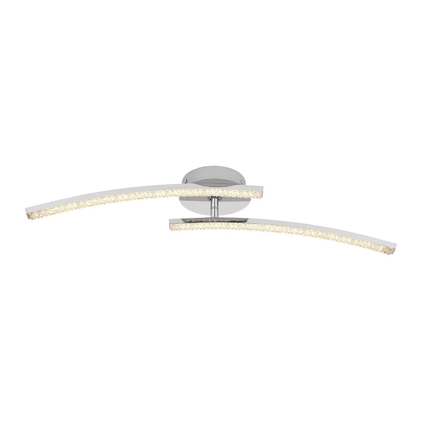 Globo - Badkamer LED Hanglamp voor Oppervlak Montage 2xLED/6W/230V IP44