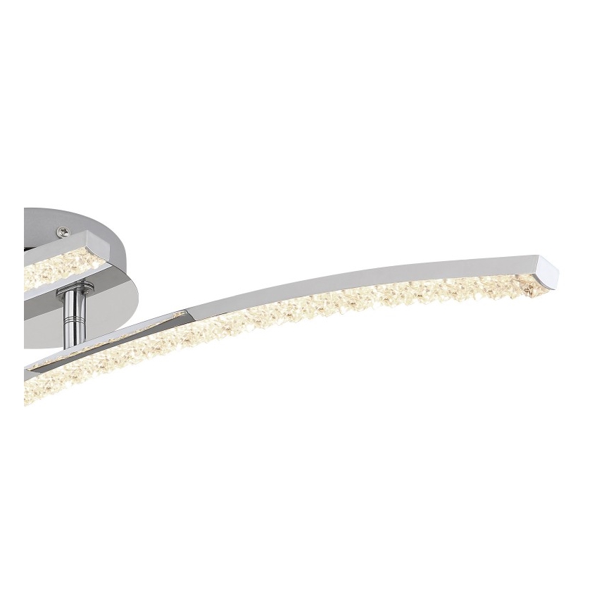 Globo - Badkamer LED Hanglamp voor Oppervlak Montage 2xLED/6W/230V IP44