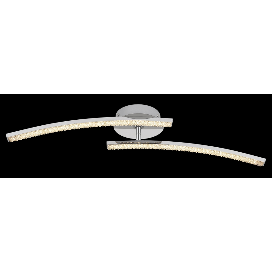 Globo - Lustre monté en surface salle de bain 2xLED/6W/230V IP44