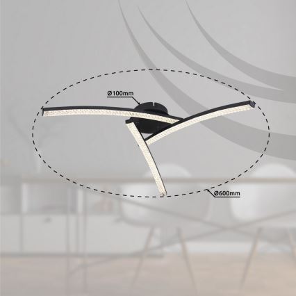 Globo - Plafonnier LED en applique LED/18W/230V 2700/4000/6000K