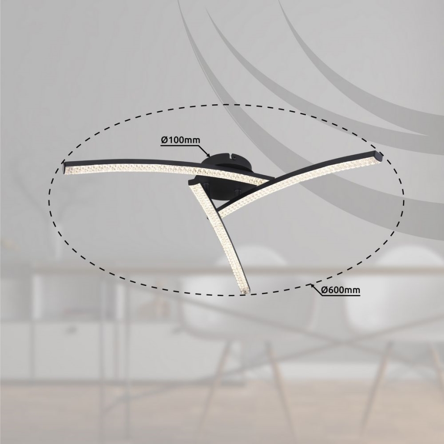 Globo - Plafonnier LED en applique LED/18W/230V 2700/4000/6000K