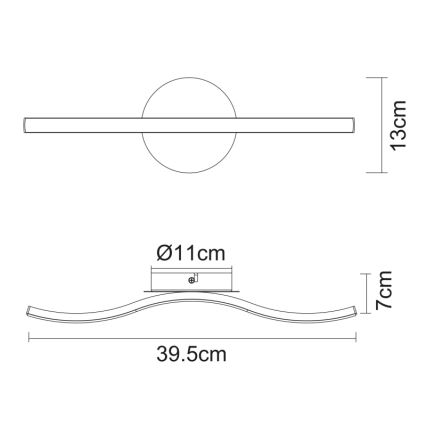 Globo - LED Plafondlamp LED/6W/230V