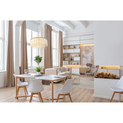 Globo - Lustre LED suspendu sur câble LED/58W/230V 2700-6000K + télécommande