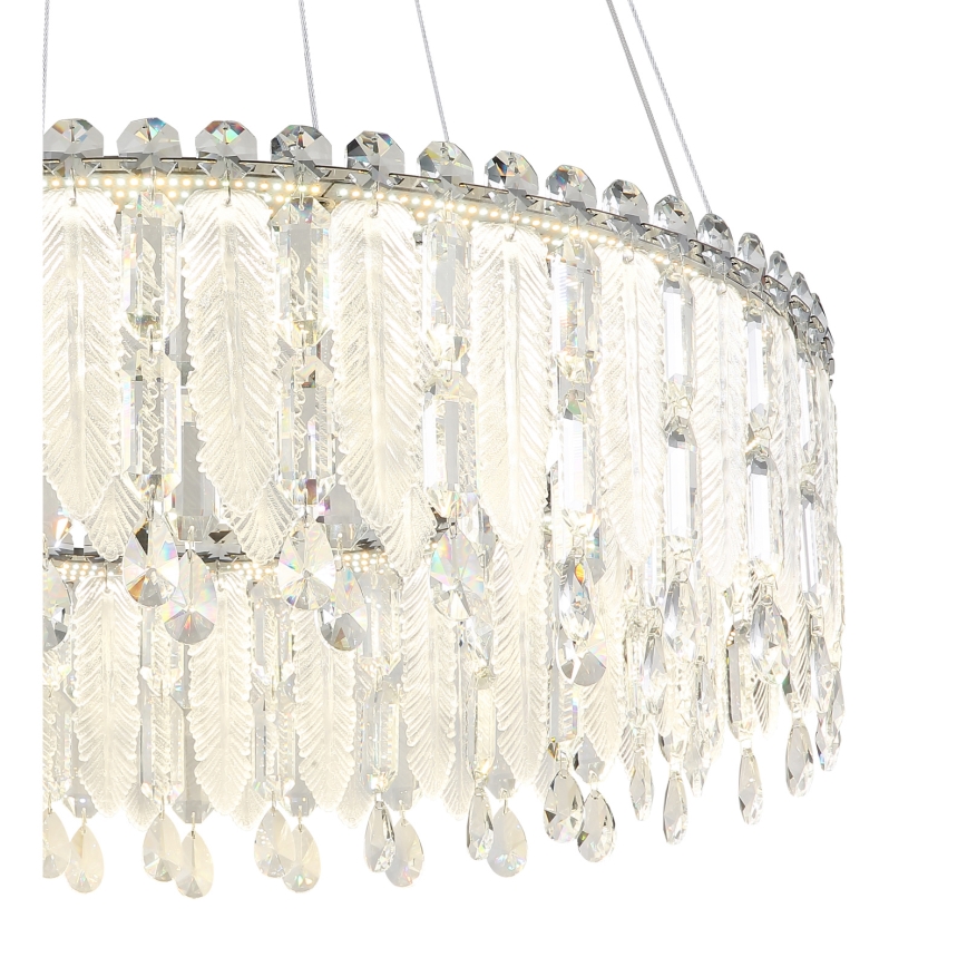 Globo - Dimbare LED-kroonluchter met kabel LED/78W/230V 2700-6000K + afstandsbediening