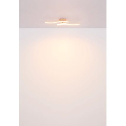 Globo - LED Bevestigde Hanglamp LED/12W/230V 3000K oranje
