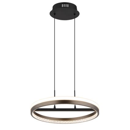 Globo - Suspension filaire LED/40W/230V 3000/4000/6000K d. 39,7 cm marron