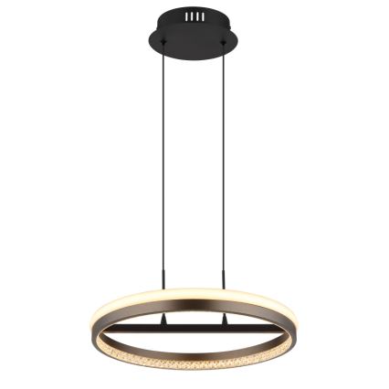 Globo - Suspension filaire LED/40W/230V 3000/4000/6000K d. 39,7 cm marron