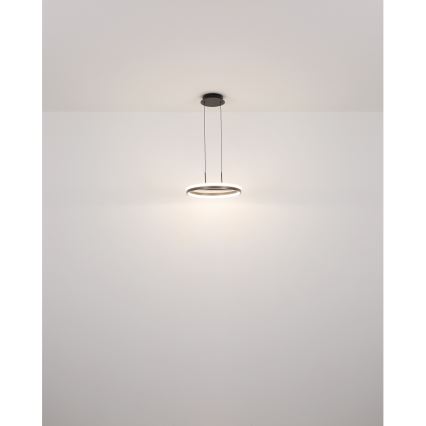 Globo - Suspension filaire LED/40W/230V 3000/4000/6000K d. 39,7 cm marron