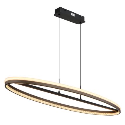 Globo - LED Hanglamp aan een koord LED/60W/230V 3000/4000/6000K bruin