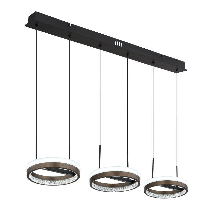 Globo - Suspension filaire LED/40W/230V 3000/4000/6000K marron