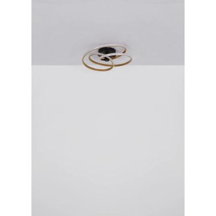 Globo - LED Bevestigde Hanglamp LED/40W/230V 3000K goud/zwart