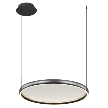 Globo - Dimbare LED hanglamp aan een koord LED/36W/230V 2700-6000K zwart + afstandsbediening
