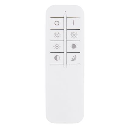 Globo - Dimbare LED hanglamp aan een koord LED/55W/230V 2700-6000K zwart + afstandsbediening