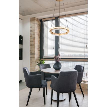 Globo - LED Dimbaar kristal Hanglamp aan een touw LED/36W/230V 2700K-6000K + afstandsbediening