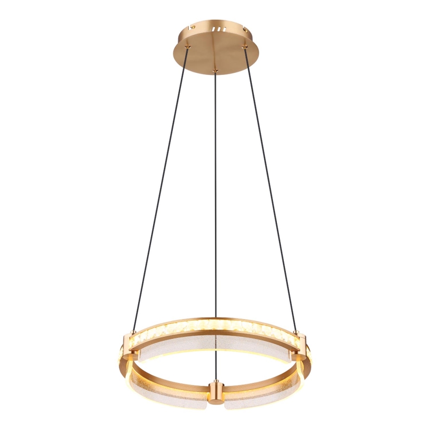 Globo - LED Dimbaar kristal Hanglamp aan een touw LED/36W/230V 2700K-6000K + afstandsbediening