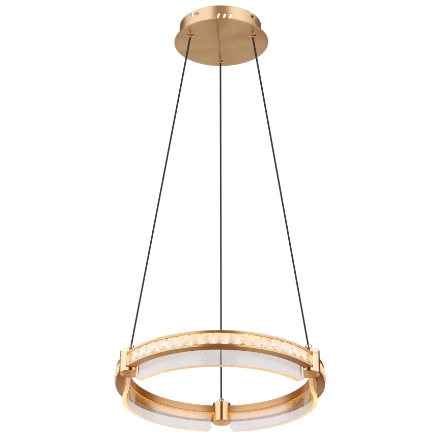 Globo - LED Dimbaar kristal Hanglamp aan een touw LED/36W/230V 2700K-6000K + afstandsbediening