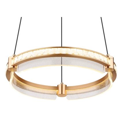 Globo - LED Dimbaar kristal Hanglamp aan een touw LED/36W/230V 2700K-6000K + afstandsbediening