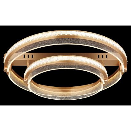 Globo - LED dimbare plafondlamp LED/78W/230V 2700K-6000K + afstandsbediening