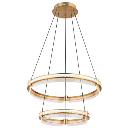 Globo - LED Dimbaar kristal Hanglamp aan een touw LED/78W/230V 2700K-6000K + afstandsbediening