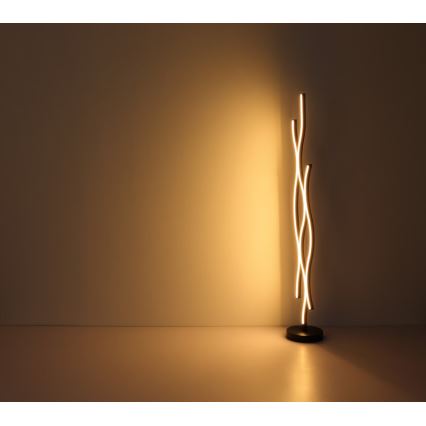Globo - Staande LED Lamp LED/28W/230V 3000K zwart