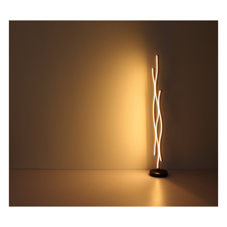 Globo - Staande LED Lamp LED/28W/230V 3000K zwart