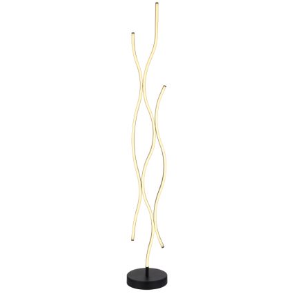 Globo - Staande LED Lamp LED/28W/230V 3000K zwart/goud