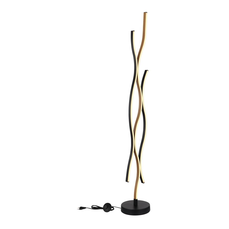 Globo - Staande LED Lamp LED/28W/230V 3000K zwart/goud