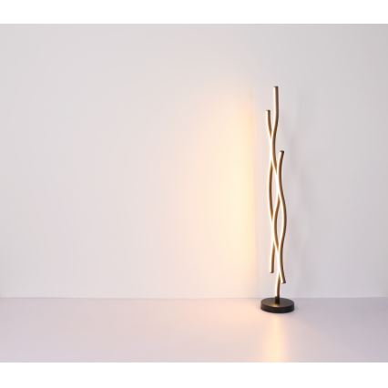 Globo - Staande LED Lamp LED/28W/230V 3000K zwart/goud