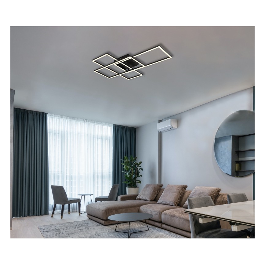Globo - Plafonnier LED dimmable LED/40W/230V 2700-6500K 51x74 cm Wi-Fi Tuya avec télécommande