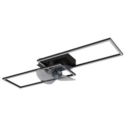 Globo - LED-dimbare plafondlamp met ventilator LED/38W/230V 3000-6500K + afstandsbediening
