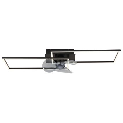 Globo - LED-dimbare plafondlamp met ventilator LED/38W/230V 3000-6500K + afstandsbediening