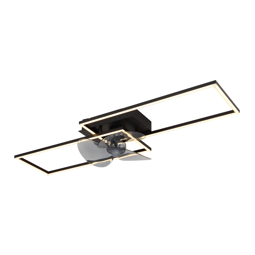 Globo - LED-dimbare plafondlamp met ventilator LED/38W/230V 3000-6500K + afstandsbediening