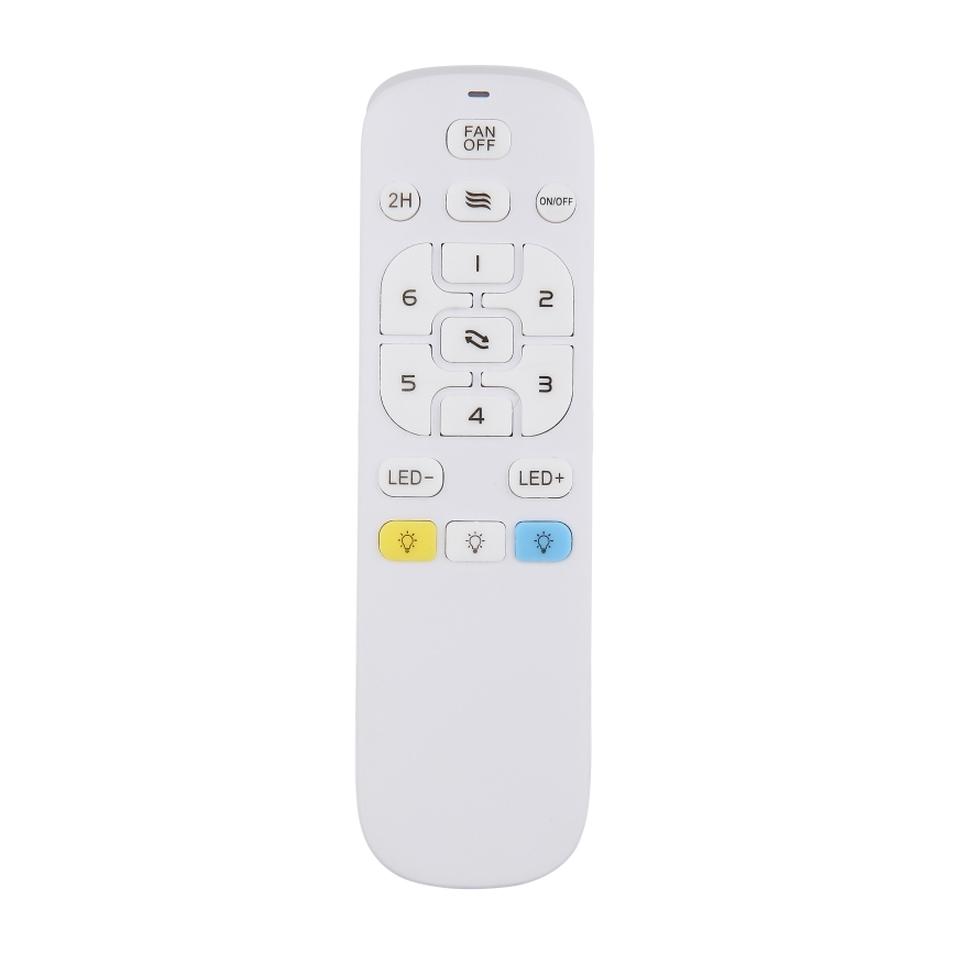 Globo - LED-dimbare plafondlamp met ventilator LED/38W/230V 3000-6500K + afstandsbediening