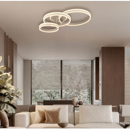 Globo - Plafonnier LED dimmable LED/72W/230V 3000K 79,5x50 cm