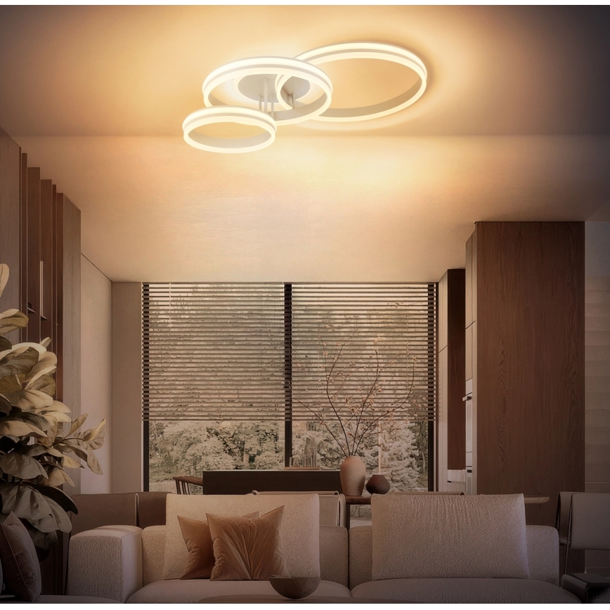 Globo - Plafonnier LED dimmable LED/72W/230V 3000K 79,5x50 cm