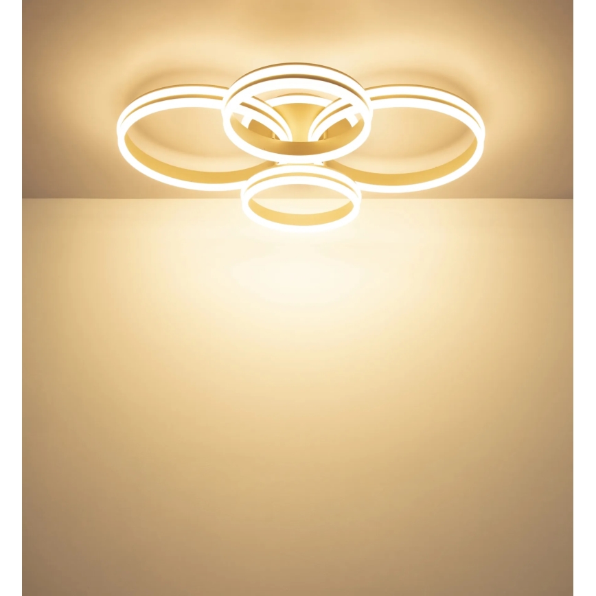 Globo - Dimbare LED-plafondlamp LED/92W/230V 3000K 68x84,5 cm