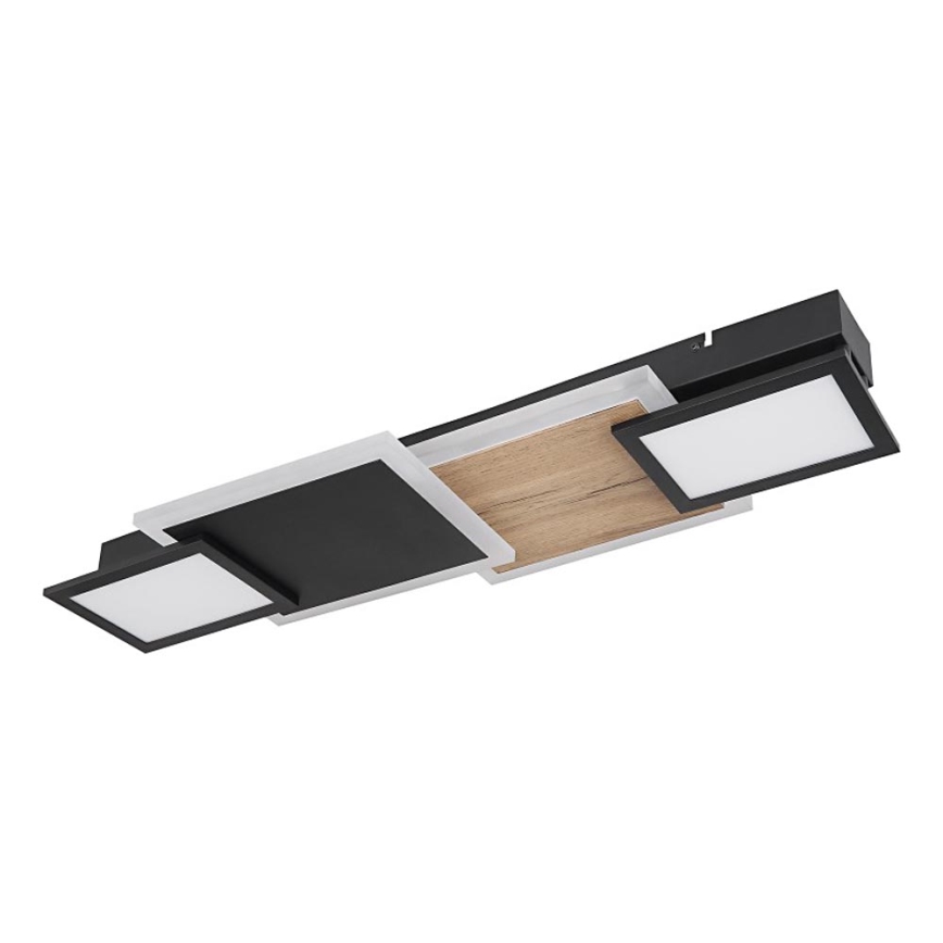 Globo 67279-30 - Plafonnier LED CAROLINE LED/30W/230V 25x71,5 cm beige/noir