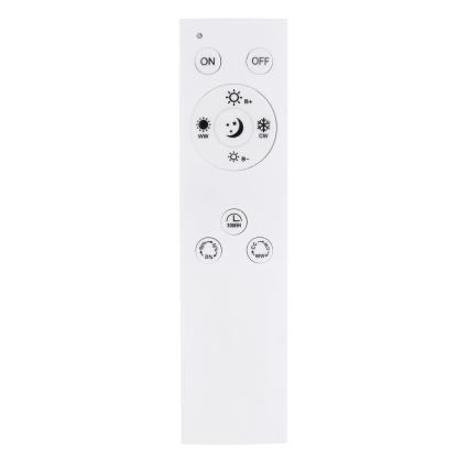 Globo - Lustre monté en surface LED/22W/230V 2700-6000K + Télécommande