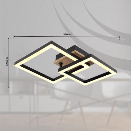 Globo - LED Plafondlamp LED/15W/230V 3000K