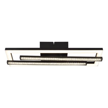 Globo - Plafonnier LED/24W/230V 4000K noir