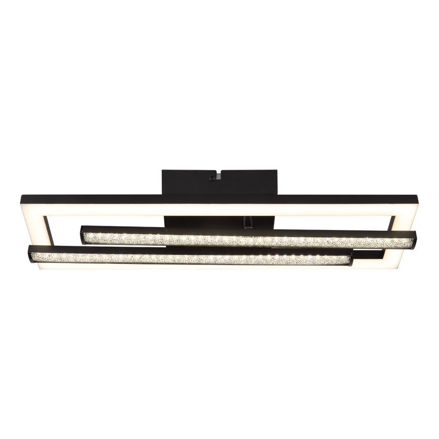 Globo - Plafonnier LED/24W/230V 4000K noir